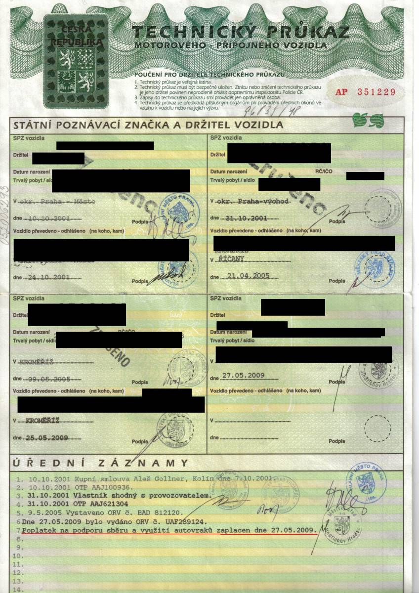 Jak zjistit jestli je eko daň zaplacena?