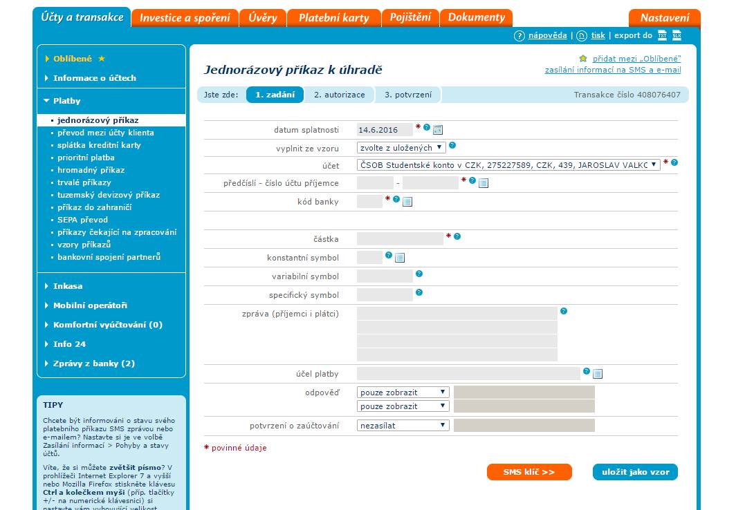 csob internet banking csob internet banking