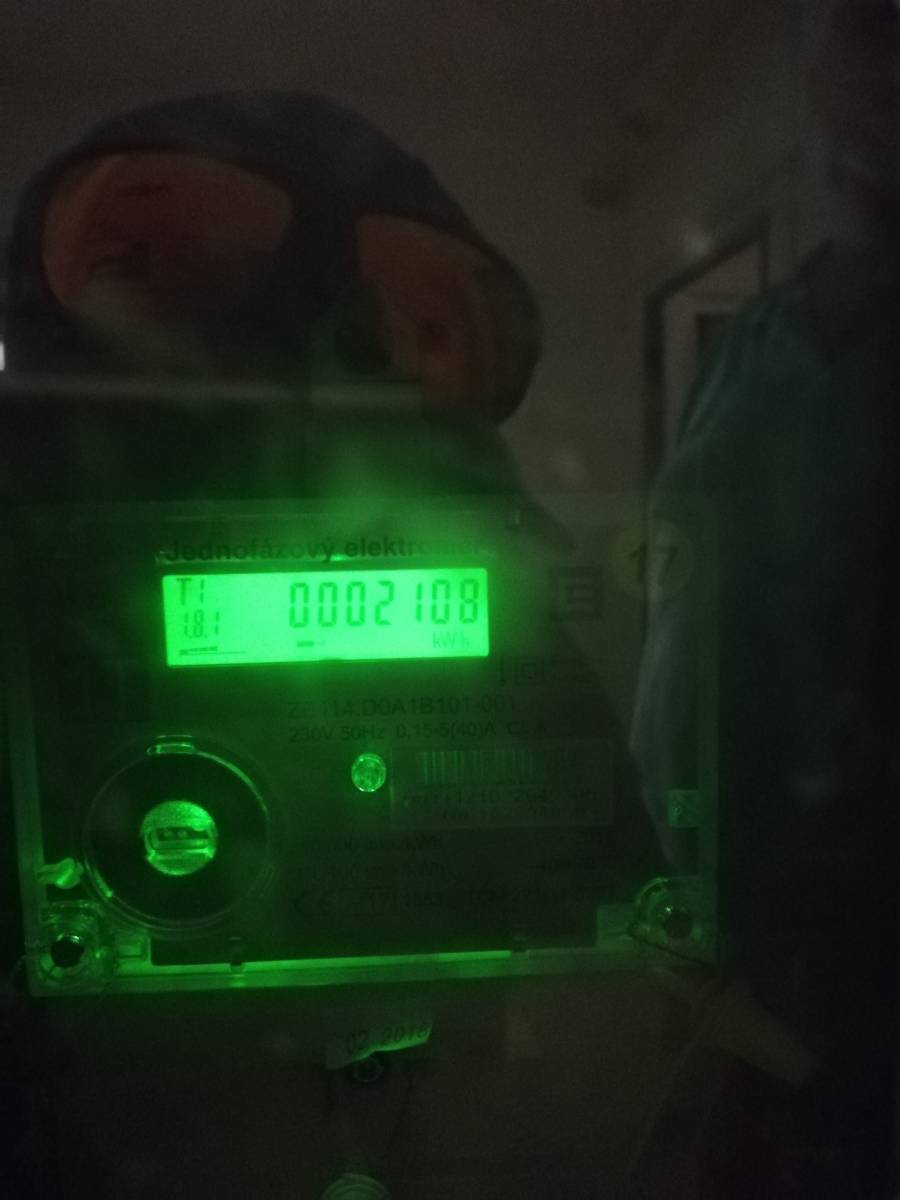 Jak zapsat stav elektroměru?
