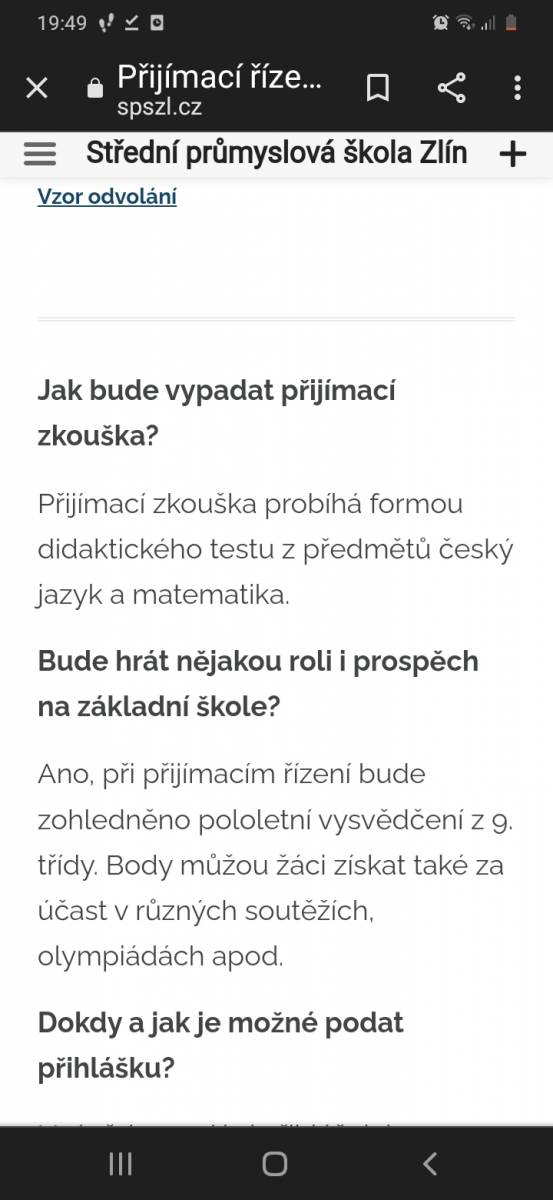Jak se počítají známky na střední školu?