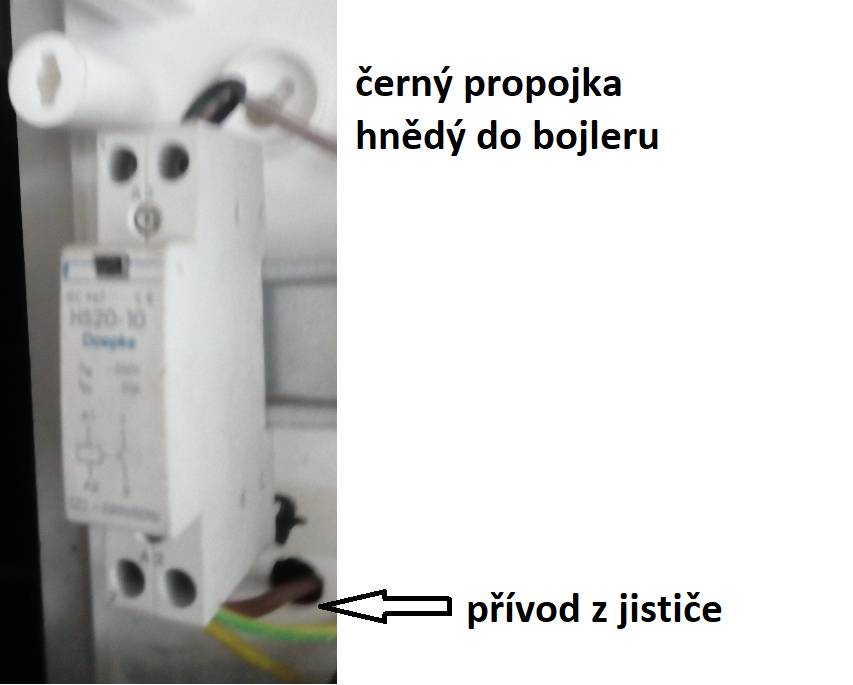 Jaký stykač na bojler?