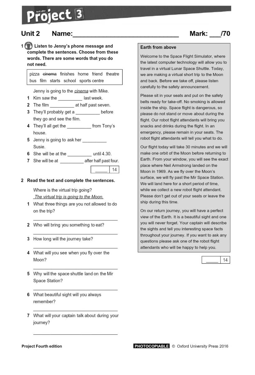 V sledky K Testu Project 3 Unit 2 Test