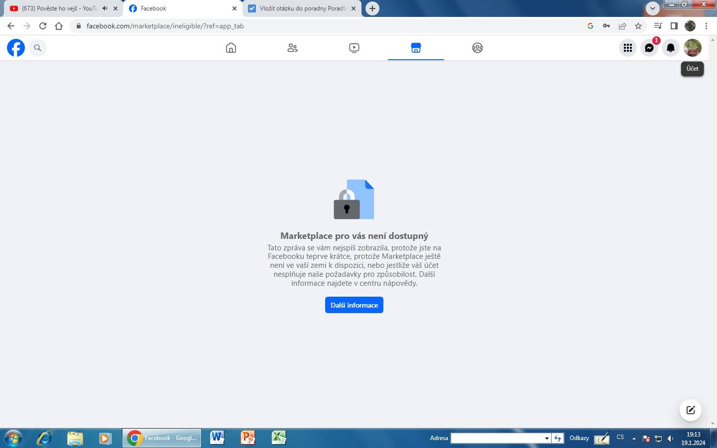 Jak se dostat na Marketplace?