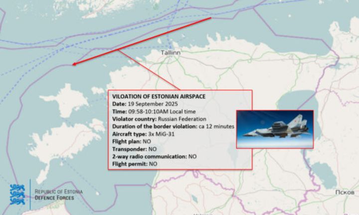 Nedvno rusk drony v Polsku a nyn rusk sthaky v Estonsklu