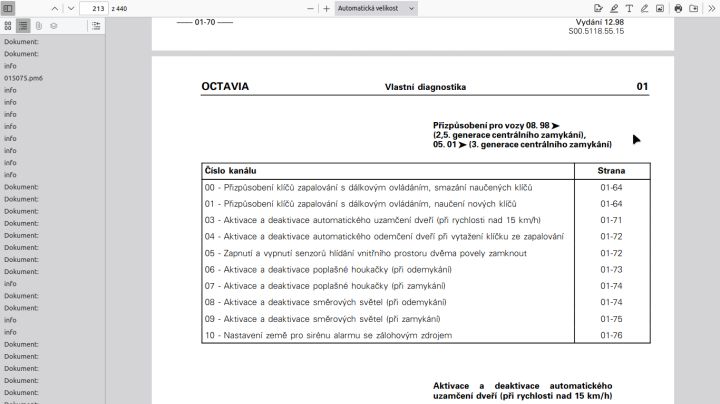 Zamykn vozu po urit dob