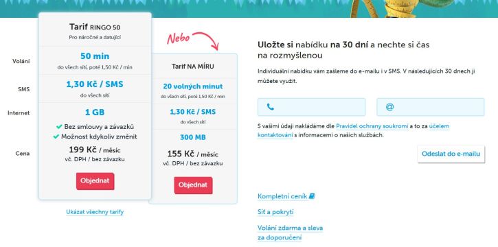 Jak na mobiln internet?