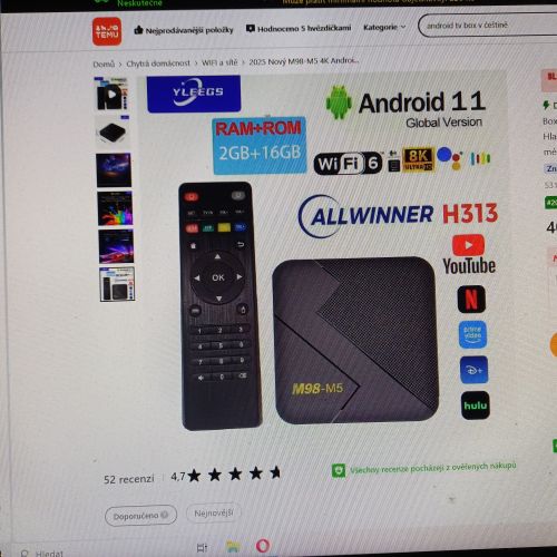 Jake ma pripojeni krabicka