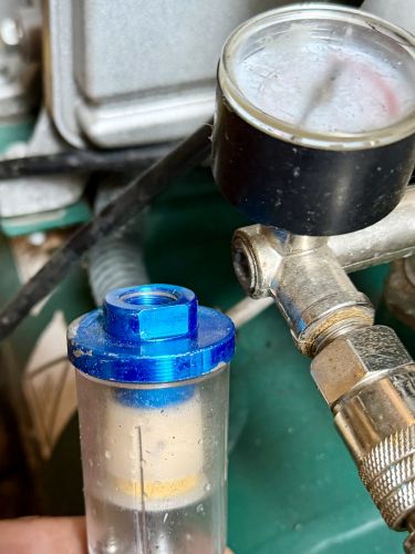 Vzduchov kompresor a zvity pruby #2