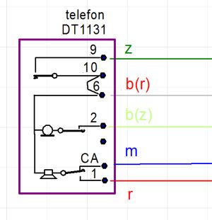 Zapojen domcho telefonu #3
