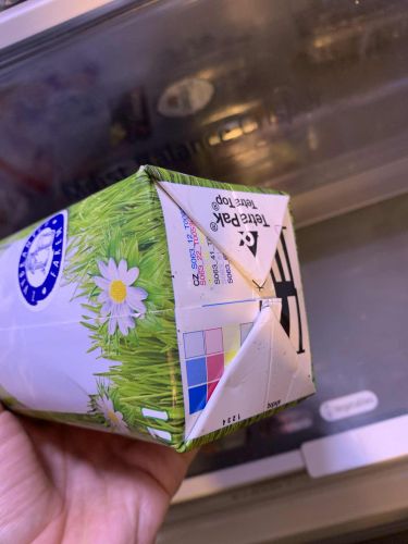 Pomlcen tetrapak obal a trvanlivost mlka #2