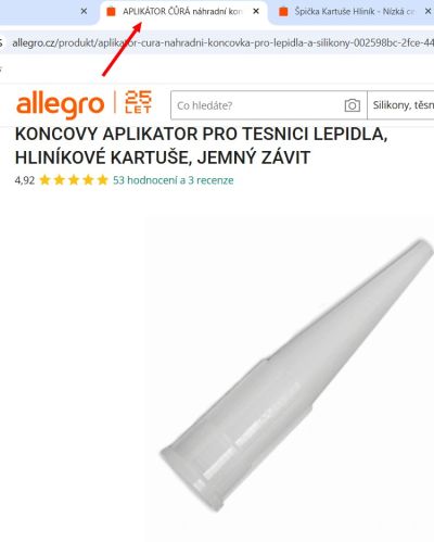 Kde sehnat nhradn trysku pro kartui PU tmelu