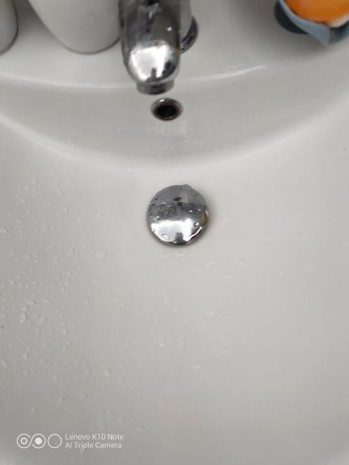 Umyvadlov ventil - rozebrn