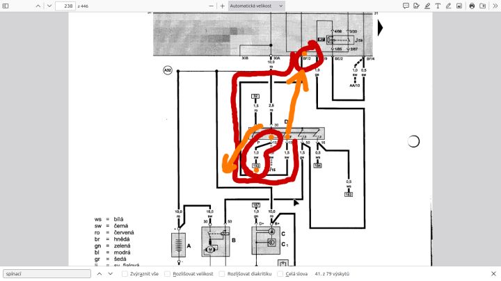 Felicia, starter toci, nenastartuje motor, nesviti kontrolky #11