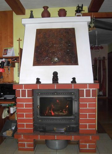 Zakrytí vrchní části krbu #2