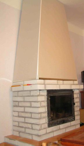 Zakrytí vrchní části krbu #4