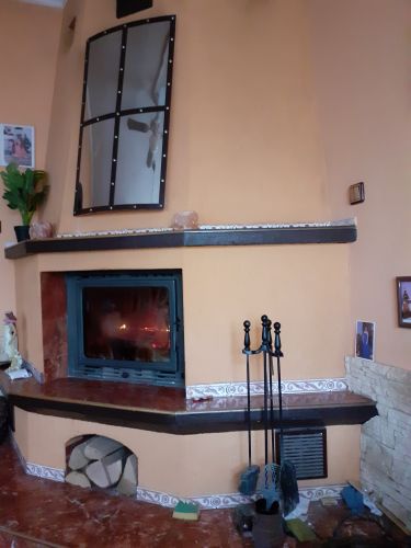 Zakrytí vrchní části krbu #4