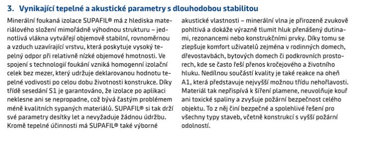 Vestavba podkroví - skladba stropu