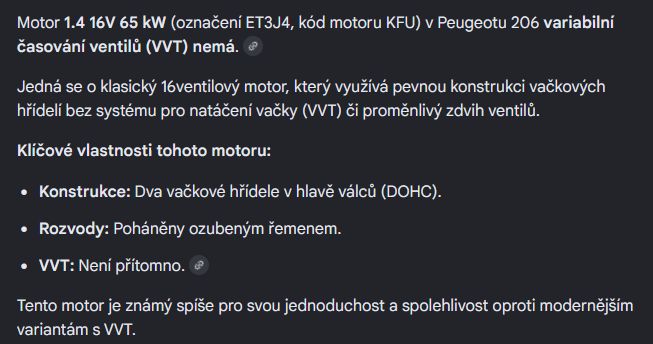 Kde je kořen problému peugeot 206?