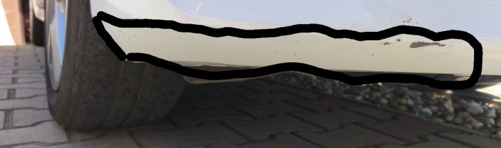 Odřený nárazník #2