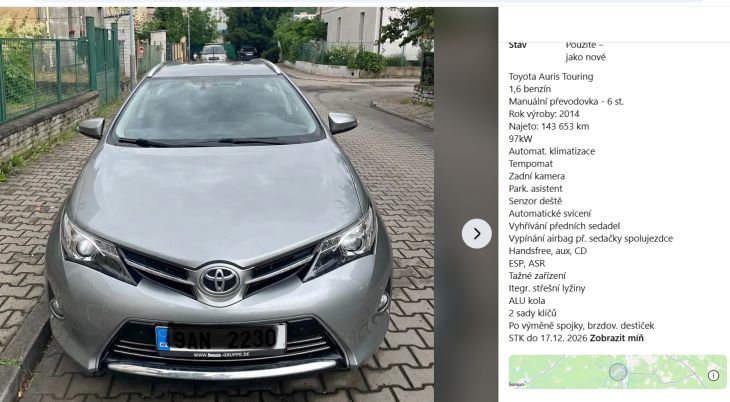 Toyota Auris Touring - dobrá nabídka?