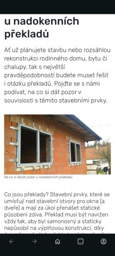 Jak hluboko do zdi umístit okna?