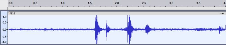 Audio záznam 4 vteřiny co se tam říká #2