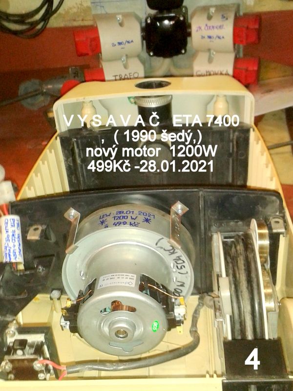 ETA 7400 - NÁHRADNÍ MOTOR 2